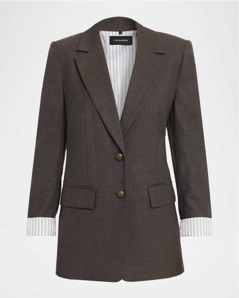 Forrest Single-Breasted Chain Jacket